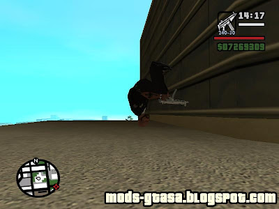 GTA Freerunning - Le Pakour para GTA San Andreas